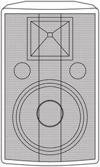 Citronic CX-2008 passive speaker 10" 200W Citronic CX-2008 passive speaker 10" 200W