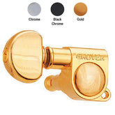 Grover 6 In Line M/head - L/h Black