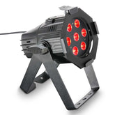 Cameo Studio Mini PAR Q 8W 7 x 8 W QUAD Color LED RGBW PAR Licht in Schwarz