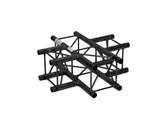 Alutruss Decolock Dq4-Spac41 Pièce transversale 4 voies Bk