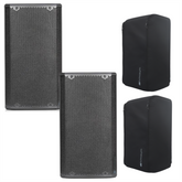 2x dB Technologies Opera 10 Active PA Speaker 1200W + Covers