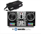 Hercules DJ Control Inpulse 500 (Silver) Serato Pro Edition inc. Case – UK Exclusive Bundle