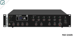 Optimus Amplifier 240W RMS 100V 6 Zones USB Bluetooth Optimus Amplifier 240W RMS 100V 6 Zones USB Bluetooth