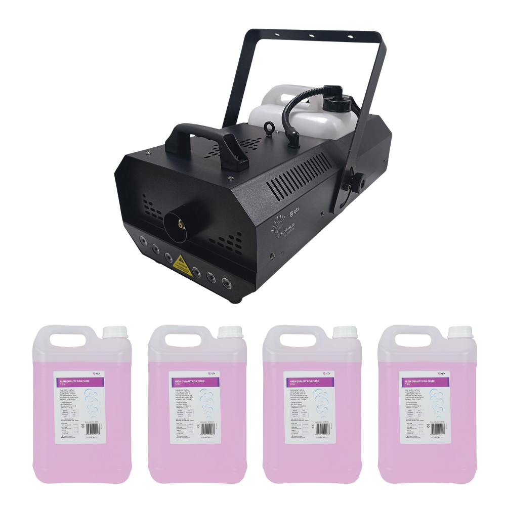 QTX liquide pour machine à fumée haut de gamme
