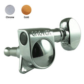 Grover Mid-size Rotomatic M/heads- Chrome