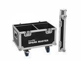 Roadinger Flightcase 2X Spark Master mit Rollen
