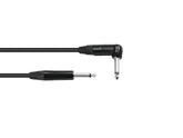 Sommer Cable Jack Cable 6.3 Mono 1X 90? 6M Bk Neutrik