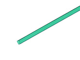 EUROLITE Schlauch 10x10mm grün 2m