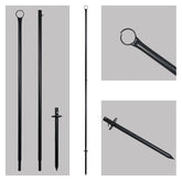 Poteau de guirlande HD eLumen8 de 3,6 m pour l'événement du festival d'éclairage de guirlande