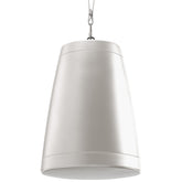Audiophony PA SHP880W Pendant Speaker 8" + 1.1" - 80W/8 Ohms, 100V - White
