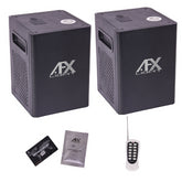 2x AFX Sparkular Mini Cold Spark Machine Bundle inc 10 x Granules Pack