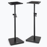 On Stage Wood Monitor Stands Black, Pair