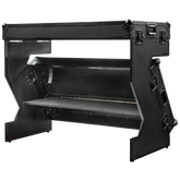 Showgear Portable Z-Style Table DJ Booth Counter Workstation Hybrid Flightcase