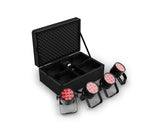 CHAUVET DJ Freedom Par Q12 X4 4-PACK Battery Powered PARs with Charge Case