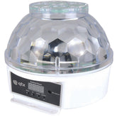 QTX Crystal Blaze: Tabletop LED Light Effect with GOBO RGBW