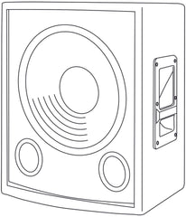 QTX QT15S Caisson de basses Haut-parleur Bass Bin Box 15" 300w 170.750 QTX QT15S Caisson de basses Haut-parleur Bass Bin Box 15" 300w 170.750