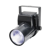Equinox LED 3W Pinspot Spotlicht, schwarzes Gehäuse