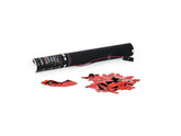 TCM FX Elektrische Konfettikanone 50 cm, rot metallic