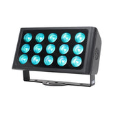 LEDJ Spectra Flood Q15 Exterior Fixture IP65 Outdoor LED Wash 15 x 5W RGBW DMX