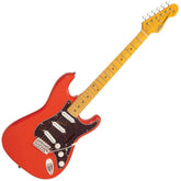 Vintage Electric Guitar- Maple Fingerboard - Firenza Red