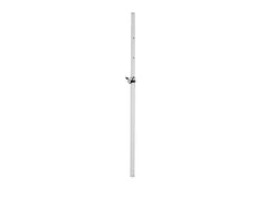 2x Omnitronic White Speaker Pole Stand M20 Adjustable Height
