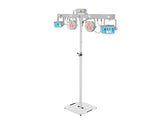 EUROLITE Set LED KLS Laser Bar FX Light Set blanc + socle carré blanc