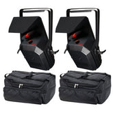 2x Equinox Helix Scan XP 150W Scanner LED-Licht inkl. Taschen
