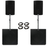 Alto Professional TX412 & TX18S PA Bundle 3200W Bluetooth DJ Sound System PA