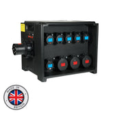 eLumen8 MERZ Verteilerkasten 63A 3PH auf 3x 32A 3PH, 6x 16A 1PH