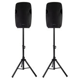 2x Kam RZ12A V3 1000W Haut-parleur de sonorisation actif Bluetooth DJ Disco Sound System
