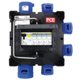 Boîte de distribution PCE IMST 32 A, entrée 240 V, 4 x 16 A + 1 x sortie 32 A (9030182)