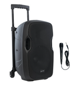 Gemini AS-10TOGO Portable Bluetooth Speaker 10" Battery