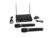 Omnitronic Vhf-102 Wireless Mic System 209.80/205.75Mhz