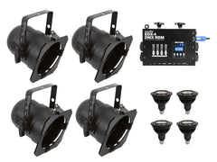 EUROLITE Set 4x PAR-38 Spot bk dim2warm + Pack variateur LED EDX-4 DMX RDM EUROLITE Set 4x PAR-38 Spot bk dim2warm + Pack variateur LED EDX-4 DMX RDM