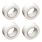 4 x weißes, hochwertiges Gaffa-Tape, 50 m Länge