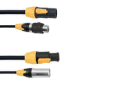Eurolite Kombikabel DMX IP T-Con/3 Pin XLR 5M