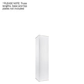 LEDJ Weiß 1,0 m Quad Truss Sleeve/Socke