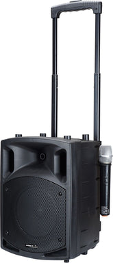 BST Nomad8UHF Tragbares PA-System, drahtloses UHF-Mikrofon, CD-Player, Bluetooth-Soundsystem
