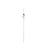 Gravity Replacement Pole for GLS431W Square Base Stand M20 2.4M White