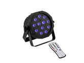 EUROLITE LED Floor Spot 12 x 1W UV LED incl IR Remote