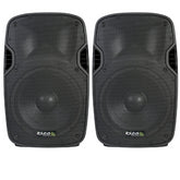 2x Ibiza Sound XTK12A PA Speaker System 12" 1000W