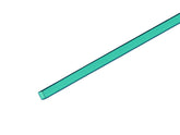 EUROLITE Schlauch 10x10mm türkis 2m