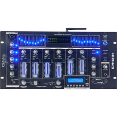 Ibiza Sound Rackmount DJ-Mixer Bluetooth USB 12 Eingang 19" Club Ibiza Sound Rackmount DJ-Mixer Bluetooth USB 12 Eingang 19" Club