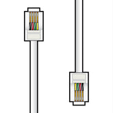 AV:Link RJ11 modular plug to plug lead 3.0m