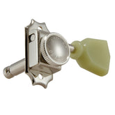 Grover Vintage Locking Keystone Machine Head 3+3 - Nickel