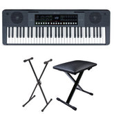 Soundsation KEYLI-61 Arranger Keyboard Battery Bluetooth 61 Touch-Sensitive inc Stands
