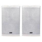 2x Citronic CUBA-10AW Active Full-Range PA Cabinets White 540w DSP + Bluetooth®