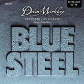 Dean Markley Blue Steel Bass Guitar Strings Nps Xlight 4str 40-95