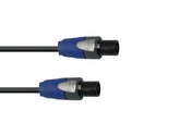Psso Speaker Cable Speakon 2X2.5 20M Bk