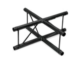 Alutruss Decolock Dq2-Spac41V Pièce transversale 4 voies Bk